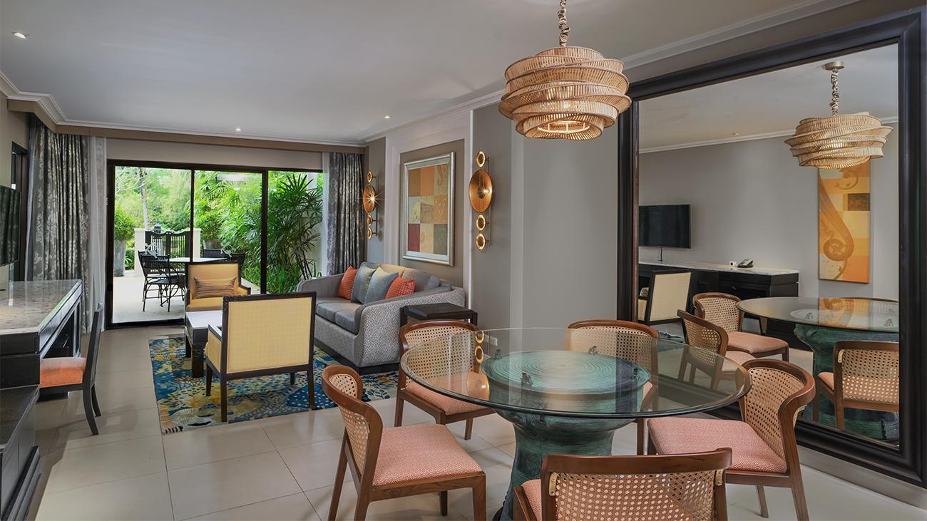 Lower Living Room and Dining Room